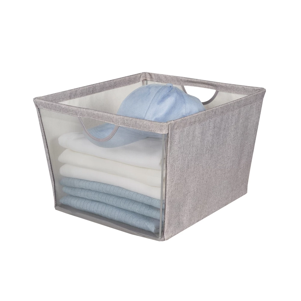 Neatfreak 4-Pack 13.98-in X 10-in X 15.98-in Large Fabric Storage Bin With Mesh Front 2 Neatfreak 4-Pack 13.98-in X 10-in X 15.98-in Large Fabric Storage Bin With Mesh Front - Image 2