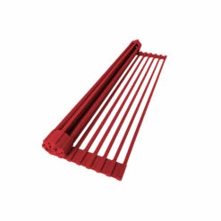 Stylish 20.5-in Red Roll-Up Stainless Steel Drying Rack -Storage Furniture Sales 2024 330820372 MainImage 001