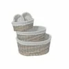 IH Casa Decor Multi Wood Storage Baskets