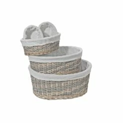 IH Casa Decor Multi Wood Storage Baskets