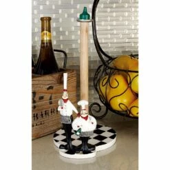 Grayson Lane Resin White Paper Towel Holder -Storage Furniture Sales 2024 330862705 AlternateImage1
