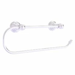 Allied Brass Satin Chrome Metal Mounted Paper Towel Holder