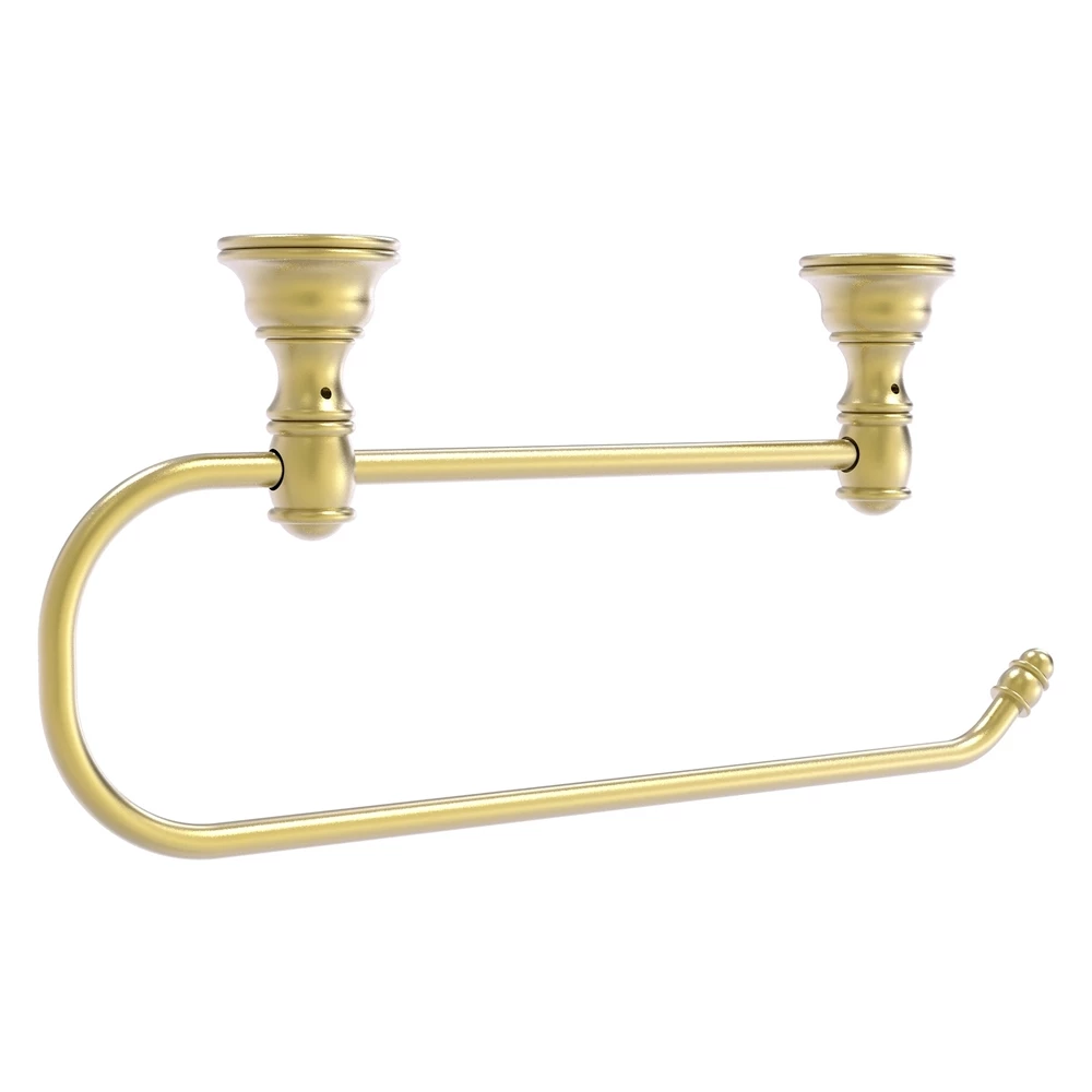 Allied Brass Metal Mounted Satin Brass Paper Towel Holder 1 Allied Brass Metal Mounted Satin Brass Paper Towel Holder