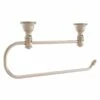 Allied Brass Metal Mounted Antique Pewter Paper Towel Holder