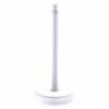 Allied Brass Metal Freestanding Matte White Paper Towel Holder