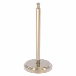 Allied Brass Metal Freestanding Antique Pewter Paper Towel Holder