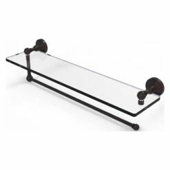 Allied Brass 22-in Metal Mounted Venetian Bronze Paper Towel Holder