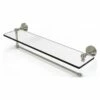 Allied Brass 22-in Metal Mounted Polished Nickel Paper Towel Holder