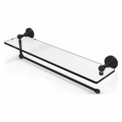 Allied Brass 22-in Metal Mounted Antique Bronze Paper Towel Holder