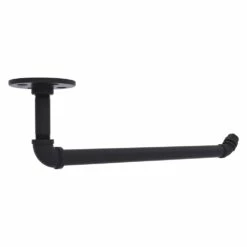 Allied Brass Metal Mounted Matte Black Paper Towel Holder