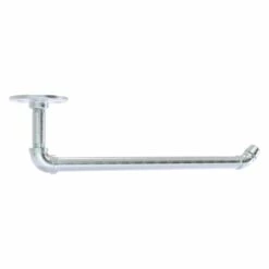 Allied Brass Metal Mounted Polished Chrome Paper Towel Holder