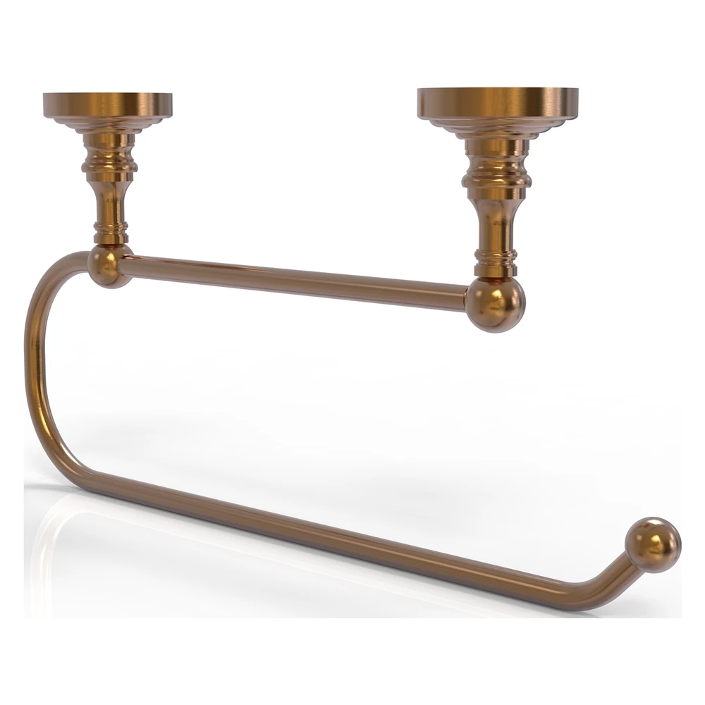 Allied Brass Waverly Place Under Cabinet Paper Towel Holder - Brushed Bronze 1 Allied Brass Waverly Place Under Cabinet Paper Towel Holder - Brushed Bronze