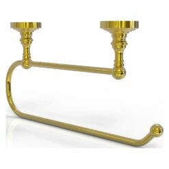 Allied Brass Waverly Place Under Cabinet Paper Towel Holder - Polished Brass