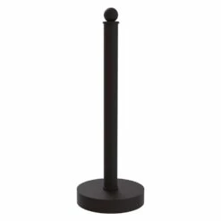 Allied Brass Metal Freestanding Oil Rubbed Bronze Paper Towel Holder