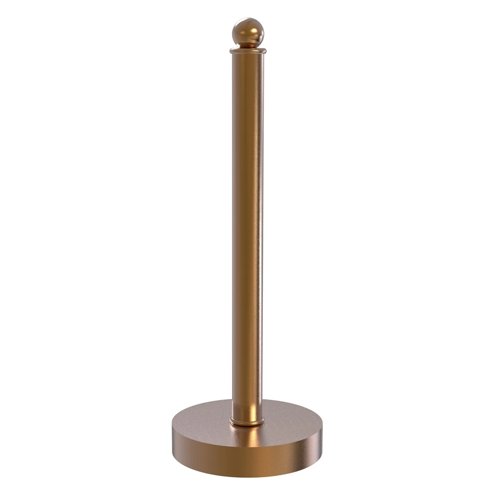Allied Brass Metal Freestanding Brushed Bronze Paper Towel Holder 1 Allied Brass Metal Freestanding Brushed Bronze Paper Towel Holder