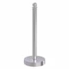 Allied Brass Metal Freestanding Satin Chrome Paper Towel Holder