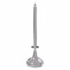 Allied Brass Metal Polished Chrome Freestanding Paper Towel Holder