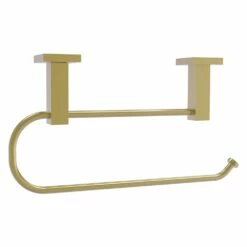 Allied Brass Montero Metal Mounted Satin Brass Paper Towel Holder