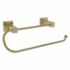 Allied Brass Montero Unlacquered Brass Metal Mounted Paper Towel Holder