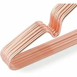 SONGMICS Rose/Gold Children-Sized Metal Clothes Hanger - Set Of 20 -Storage Furniture Sales 2024 330912846 AlternateImage4