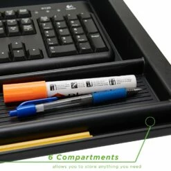 Mind Reader 16-in X 21-in Multi-use Insert Drawer Organizer In Plastic -Storage Furniture Sales 2024 330917755 AlternateImage3