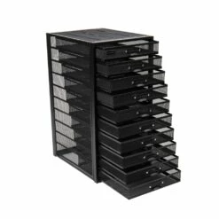 Mind Reader 10.5-in W X 21.5-in H 10-Tier Freestanding Metal Cabinet Organizer -Storage Furniture Sales 2024 330918055 AlternateImage1