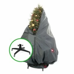 Northlight 30-in X 94-in Polyester Christmas Tree Storage Bag With Rolling Stand 11 Northlight 30-in X 94-in Polyester Christmas Tree Storage Bag With Rolling Stand -Storage Furniture Sales 2024 330928252 AlternateImage2