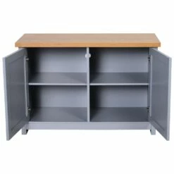 HomCom 35 1/4-in Grey Wood Industrial Shoe Cabinet With Doors 10 HomCom 35 1/4-in Grey Wood Industrial Shoe Cabinet With Doors -Storage Furniture Sales 2024 330932545 AlternateImage6