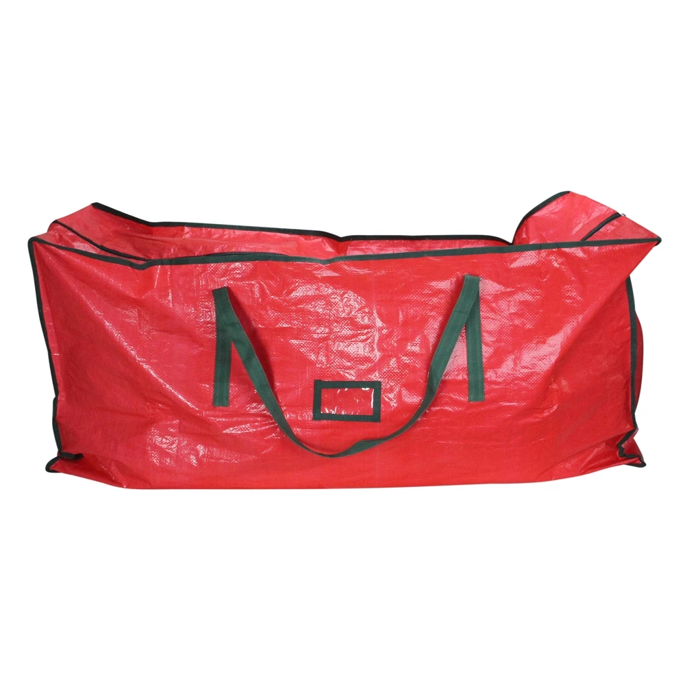 Northlight 43-in Red And Green Christmas Tree Storage Bag 2 Northlight 43-in Red And Green Christmas Tree Storage Bag - Image 2