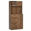 HomCom 31.5-in W Composite Wood Freestanding Kitchen Storage Cabinet