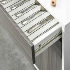 HomCom 31.1-in W Composite Wood Sideboard 7 HomCom 31.1-in W Composite Wood Sideboard -Storage Furniture Sales 2024 330936181 AlternateImage3