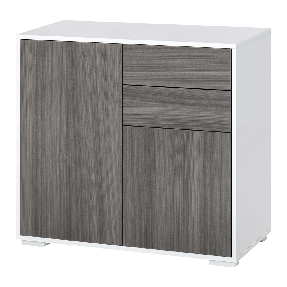 HomCom 31.1-in W Composite Wood Sideboard 2 HomCom 31.1-in W Composite Wood Sideboard - Image 2