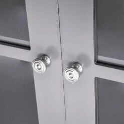 HomCom 31.5-in W Composite Wood Grey Sideboard -Storage Furniture Sales 2024 330936201 AlternateImage3