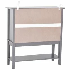 HomCom 31.5-in W Composite Wood Grey Sideboard