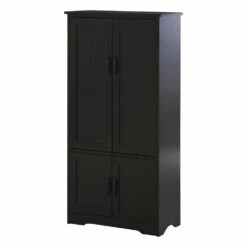 HomCom 23.62-in W Composite Wood Freestanding Pantry -Storage Furniture Sales 2024 330936206 MainImage 001