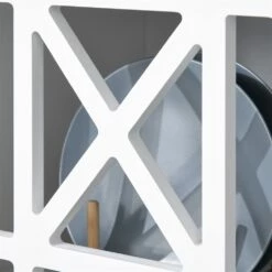 HomCom 30.91-in W Composite Wood White Sideboard -Storage Furniture Sales 2024 330936271 AlternateImage3