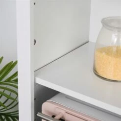 HomCom 29.92-in W Composite Wood Freestanding Kitchen Storage Cabinet -Storage Furniture Sales 2024 330936400 AlternateImage3