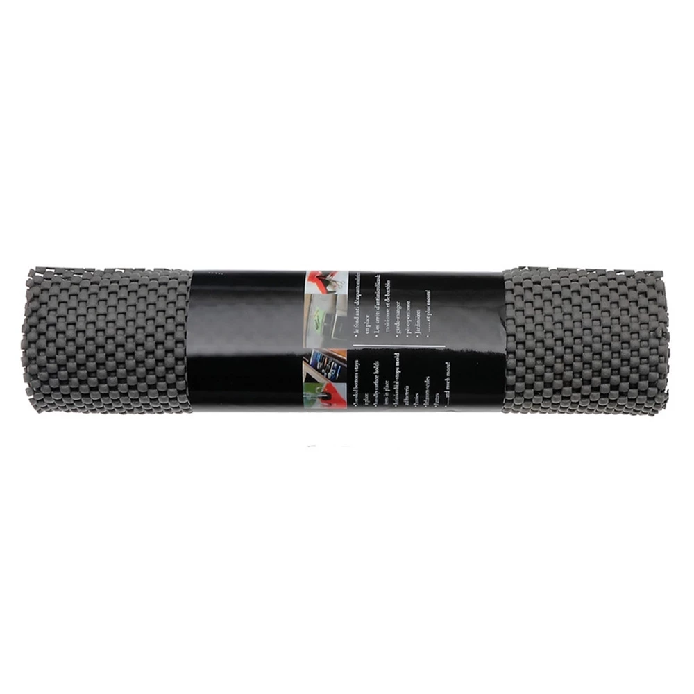 IH Casa Decor 12-in X 59-in Cool Grey Anti-Slip PVC Mat 1 IH Casa Decor 12-in X 59-in Cool Grey Anti-Slip PVC Mat