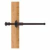 Allied Brass Carolina 9.8-in L X 1.8-in H Extendable Aged Bronze Brass Closet Rod - Hardware Included