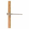 Allied Brass Fresno 10-in L X 1.9-in H Extendable Pewter Brass Closet Rod - Hardware Included