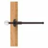 Allied Brass Clearview 10.1-in L X 1.9-in H Extendable Aged Bronze Brass Closet Rod - Hardware Included