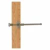 Allied Brass Carolina Crystal 9.75-in L X 1.8-in H Extendable Antique Brass Closet Rod - Hardware Included