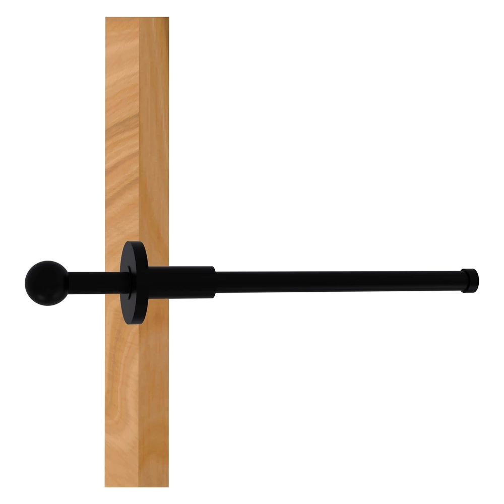 Allied Brass 10-in L X 1.9-in H Extendable Matte Black Brass Closet Rod - Hardware Included 1 Allied Brass 10-in L X 1.9-in H Extendable Matte Black Brass Closet Rod - Hardware Included