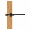 Allied Brass Carolina Crystal 9.75-in L X 1.8-in H Extendable Oil-Rubbed Bronze Brass Closet Rod - Hardware Included