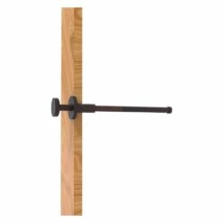 Allied Brass Fresno 10-in L X 1.9-in H Extendable Venetian Bronze Brass Closet Rod - Hardware Included