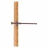 Allied Brass 10-in L X 2-in H Extendable Antique Copper Brass Closet Rod - Hardware Included
