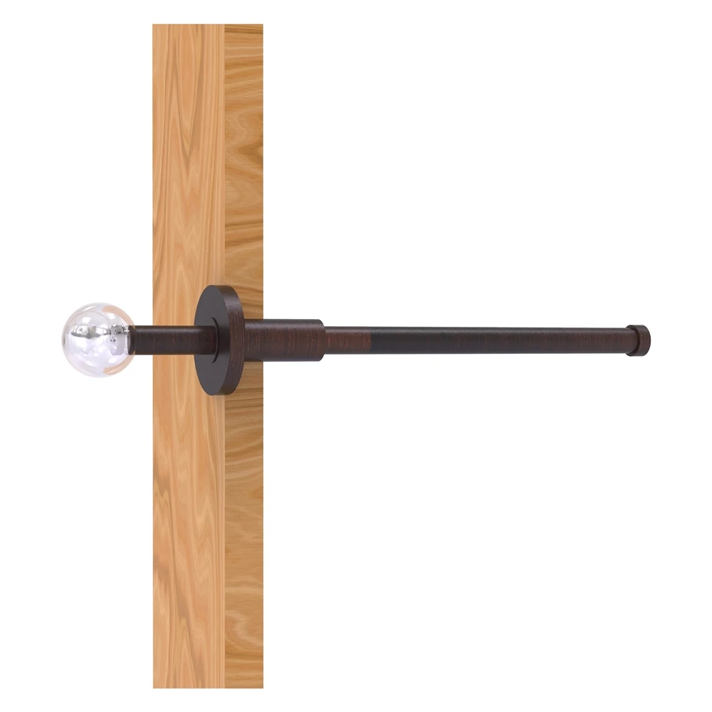 Allied Brass Clearview 10.1-in L X 1.9-in H Extendable Venetian Bronze Brass Closet Rod - Hardware Included 1 Allied Brass Clearview 10.1-in L X 1.9-in H Extendable Venetian Bronze Brass Closet Rod - Hardware Included