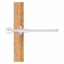 Allied Brass Clearview 10.1-in L X 1.9-in H Extendable Satin Chrome Brass Closet Rod - Hardware Included