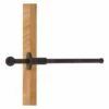 Allied Brass 10-in L X 1.9-in H Extendable Venetian Bronze Brass Closet Rod - Hardware Included
