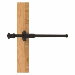 Allied Brass Carolina 9.8-in L X 1.8-in H Extendable Oil-Rubbed Bronze Brass Closet Rod - Hardware Included